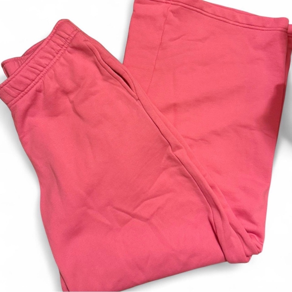 Pink flare sweats NWT